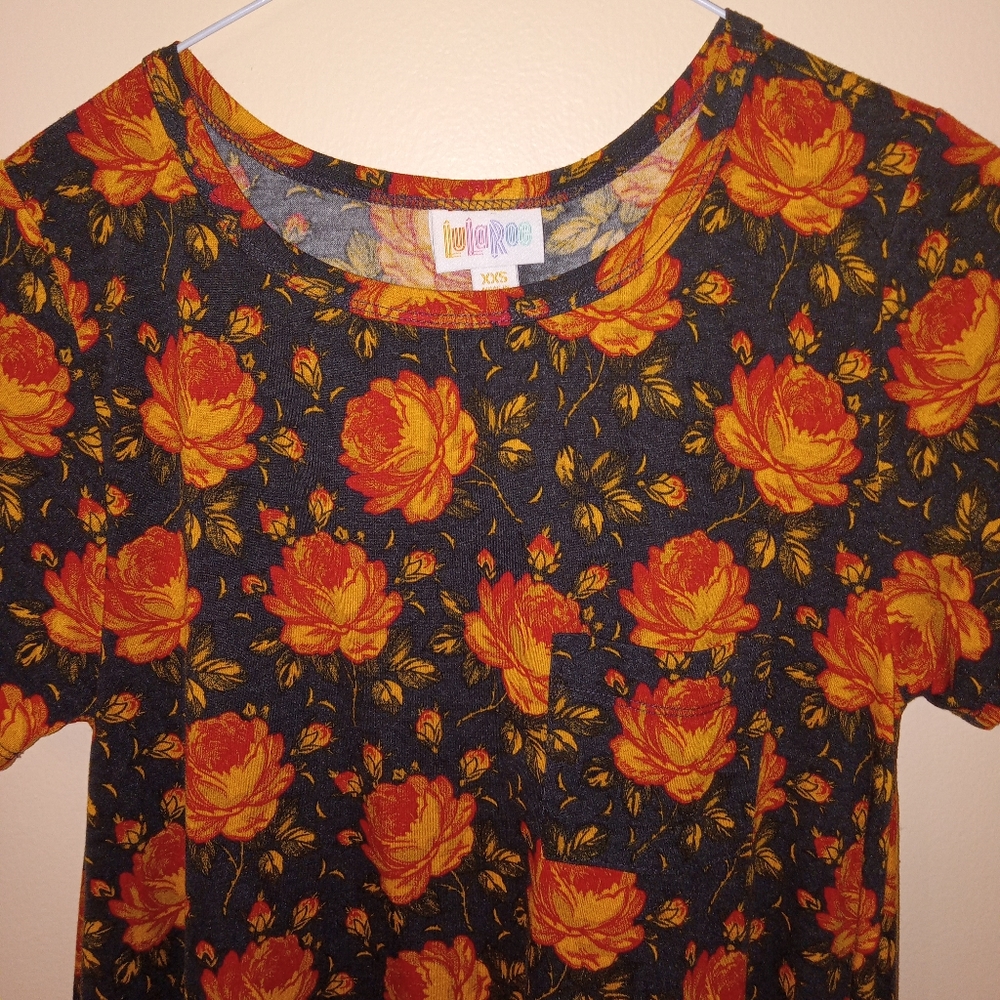 LLR Carly Dress with Roses - Picture 2 of 8